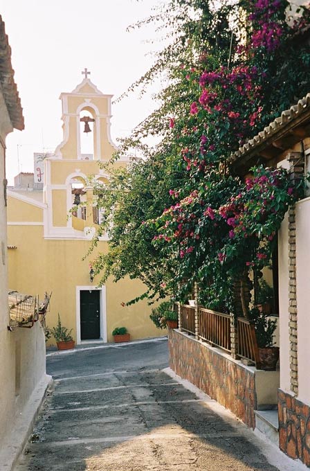 Pelekas has 6 churches and one monastery